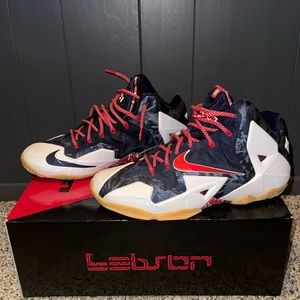 Nike LeBron 11 Independence Day - Men’s Size 11